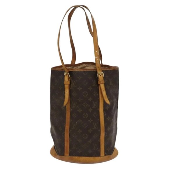 LOUIS VUITTON Monogram Bucket GM Shoulder Bag M42236 LV Auth 117873 - Picture 1 of 16